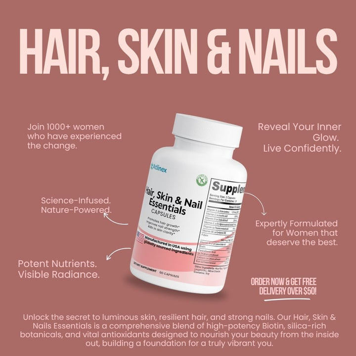 Hair, Skin and Nails Essential Capsules
